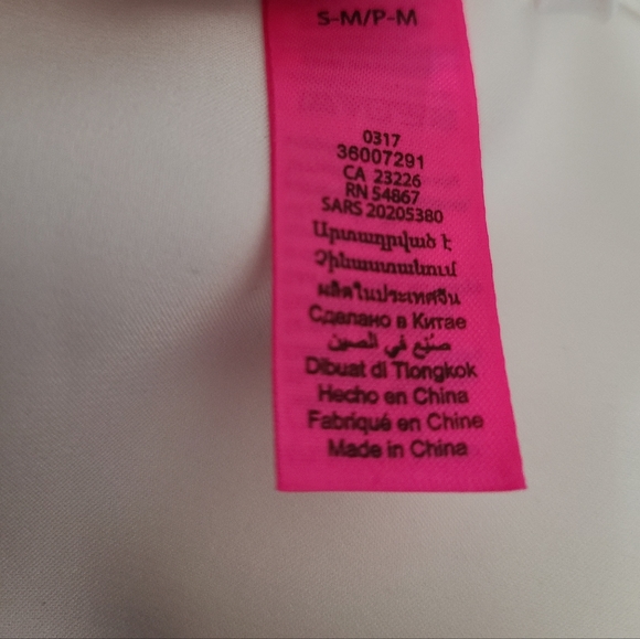 La Senza Bride Bridal White Satin Tie Up Robe size S-M - Picture 5 of 8